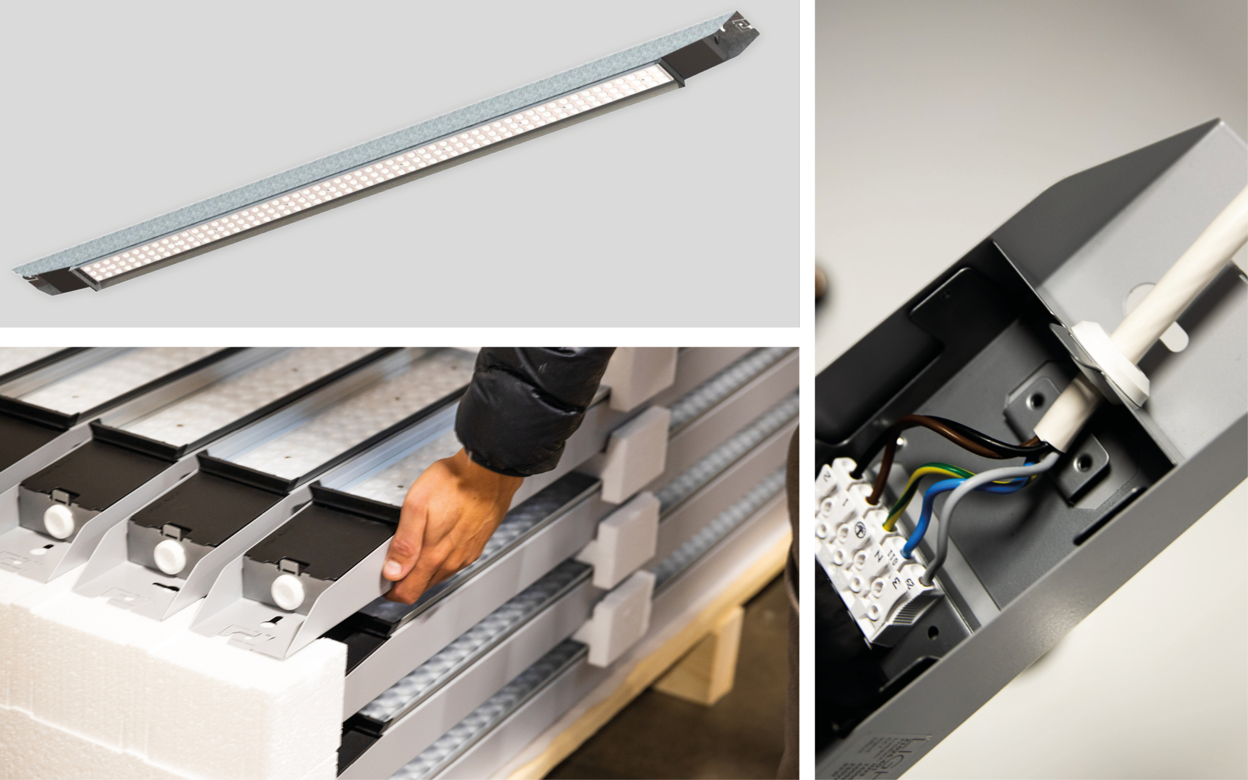 Milljöbild av industriarmatur IN23 från oss på Light by Sweden