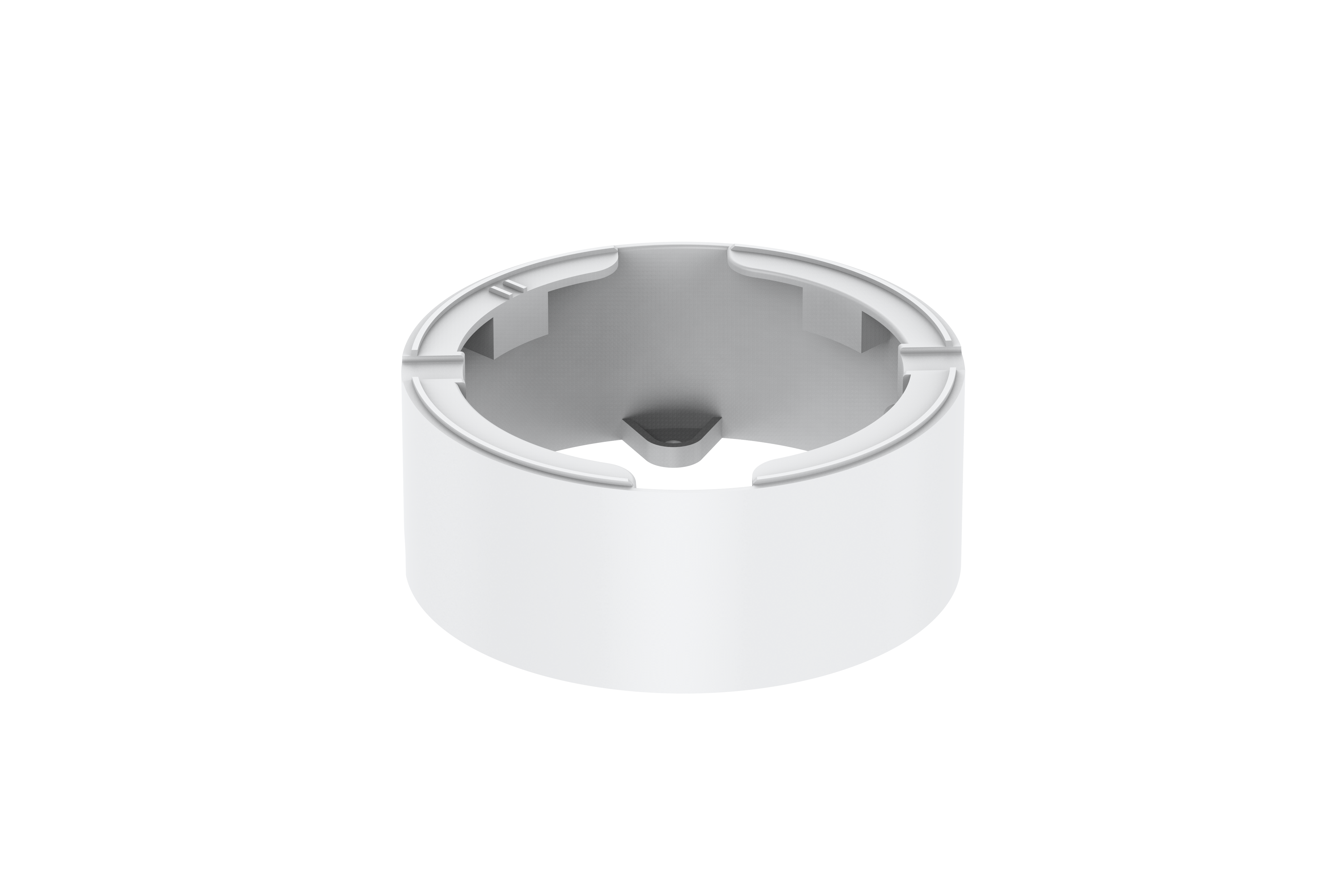 Nödljusarmatur Ytmonteringsram vit | Light by Sweden