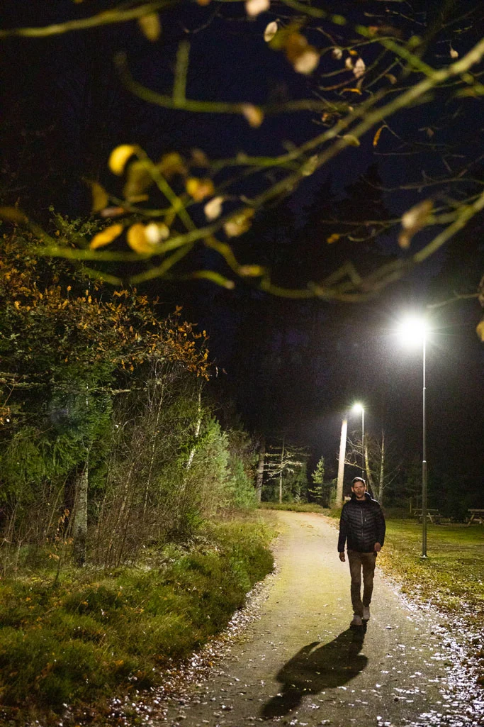 Hångers elljusspår belysning | Light by Sweden