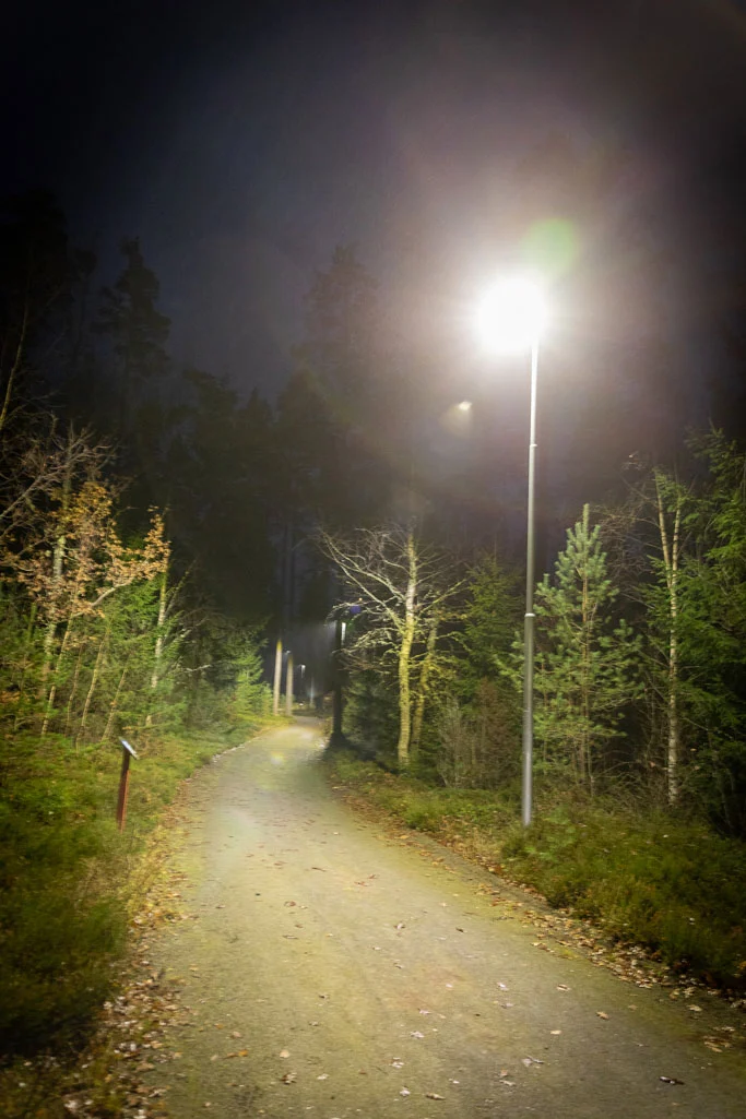 Hångers elljusspår | Belysning | Light by Sweden