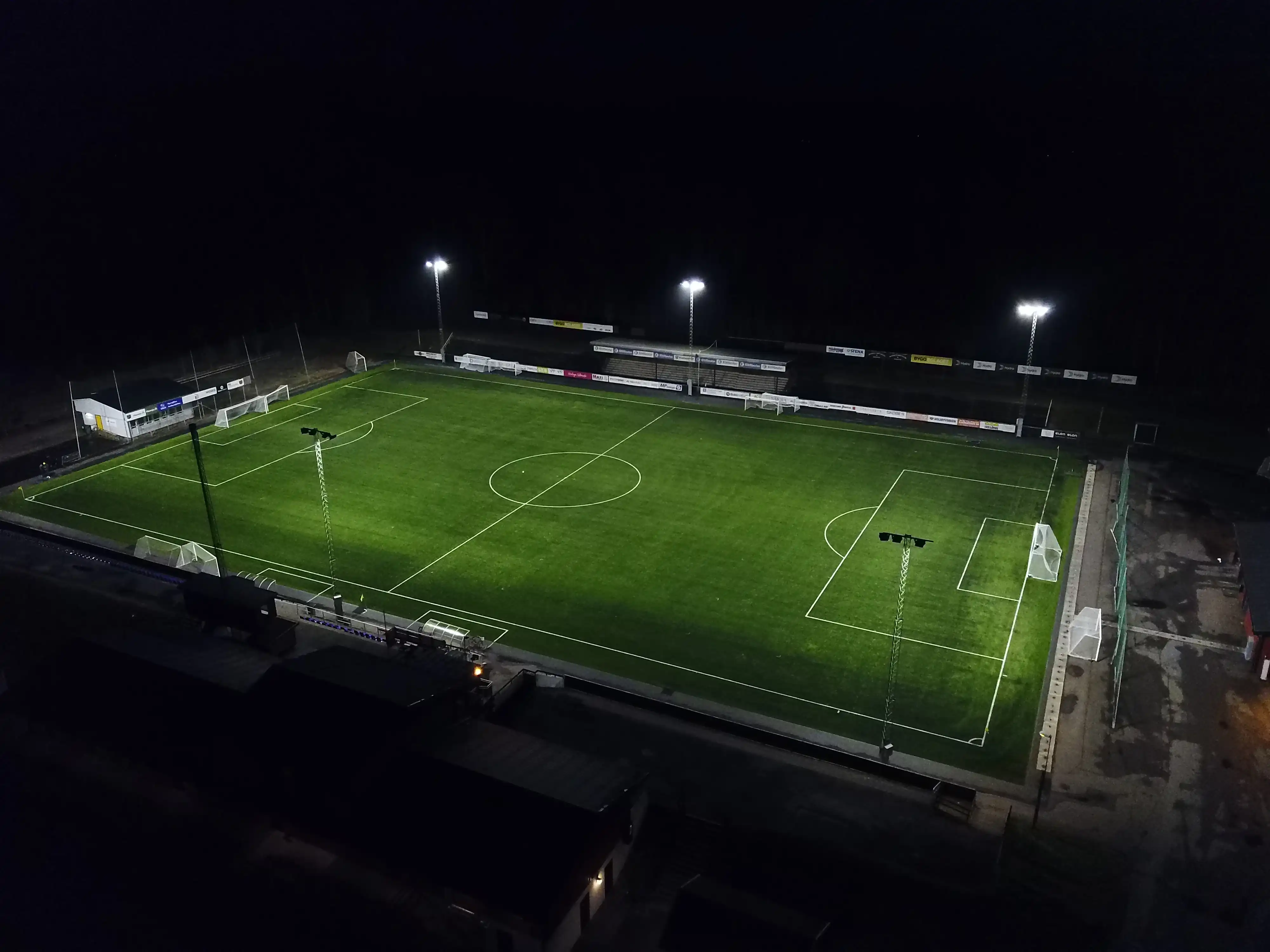 Belysning Heds Arena i Vetlanda
