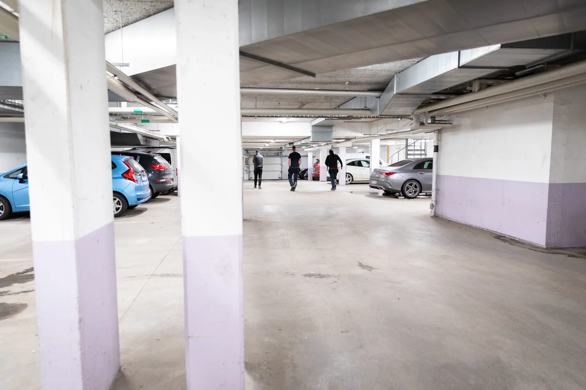 Parkeringsgarage Huskvarna belysningsarmaturer
