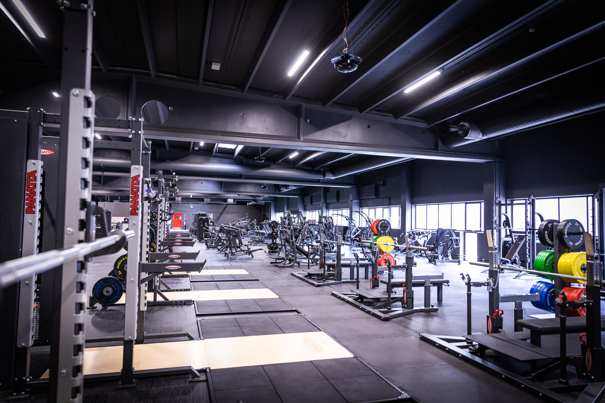 Sport Fitness Stockholm. Belysning | Light by Sweden