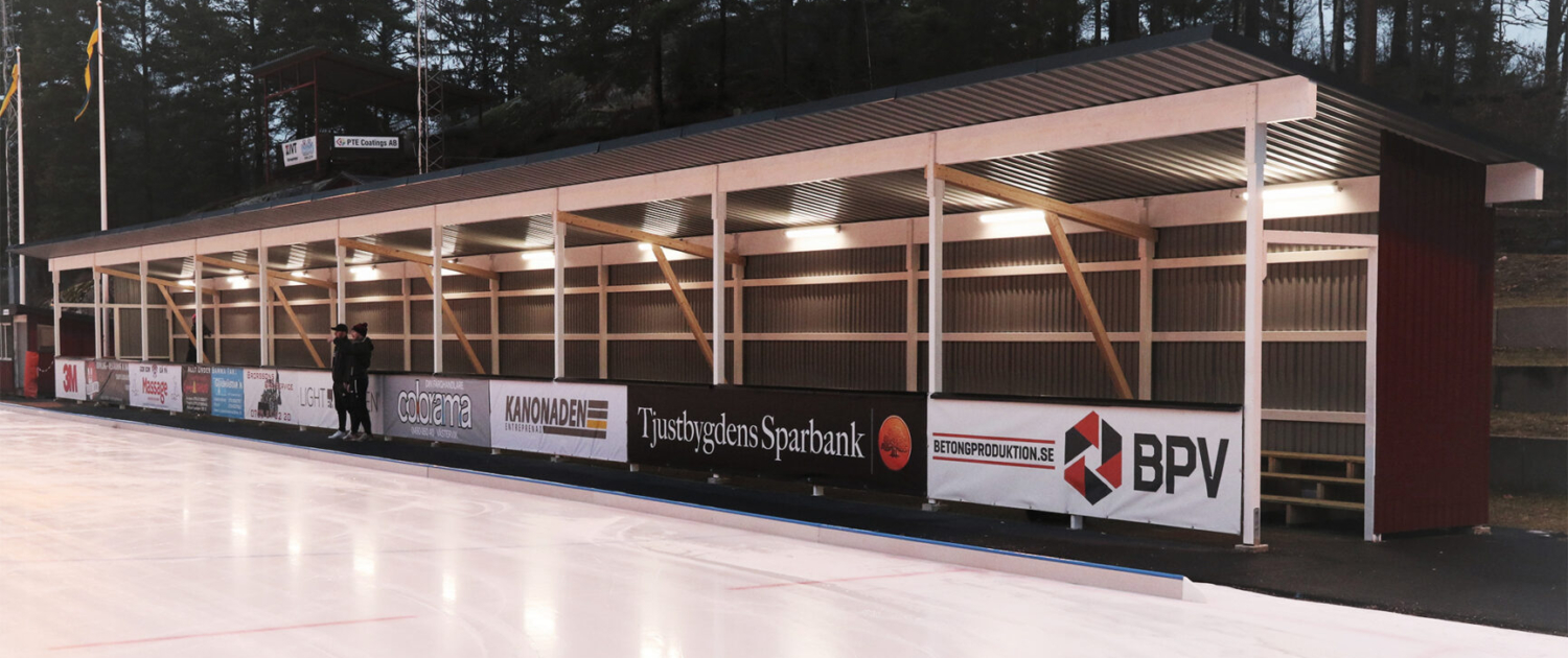 Tjust bandy | Light by Sweden | Belysning